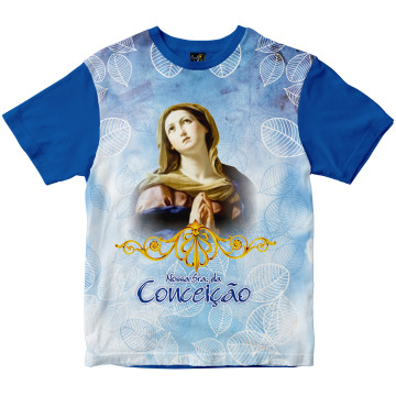 Camiseta Nossa Senha da Conceição Rainha do Brasil