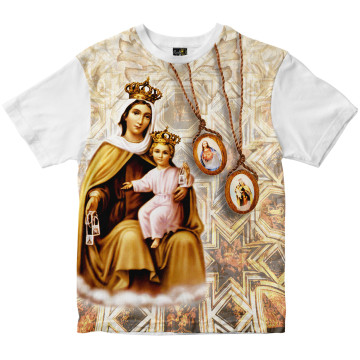 Camiseta Nossa Senhora do Carmo Rainha do Brasil