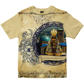 Camiseta Nossa Senhora Aparecida Rainha do Brasil