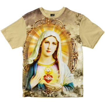 Camiseta Sagrado Coração de Maria Rainha do Brasil