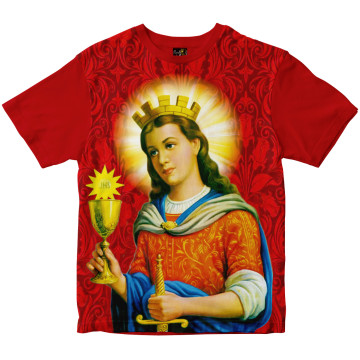 Camiseta Santa Bárbara Rainha do Brasil