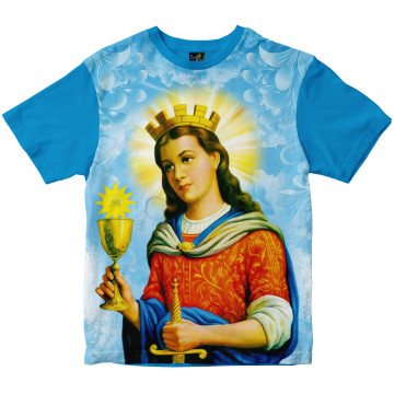 Camiseta Santa Bárbara Rainha do Brasil