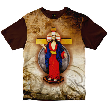 Camiseta Santas Chagas Rainha do Brasil