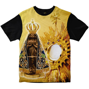 Camiseta Nossa Senhora Aparecida Rainha do Brasil