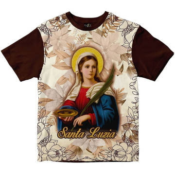 Camiseta Santa Luzia Rainha do Brasil