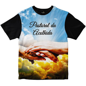 Camiseta Pastoral da Acolhida Rainha do Brasil