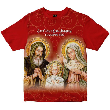 Camiseta Sant'Ana e São Joaquim Rainha do Brasil