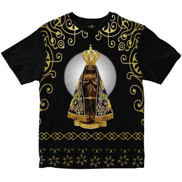 Camiseta Nossa Senhora Aparecida Rainha do Brasil