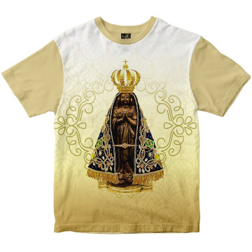 Camiseta Nossa Senhora Aparecida Rainha do Brasil