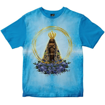 Camiseta Nossa Senhora Aparecida Rainha do Brasil