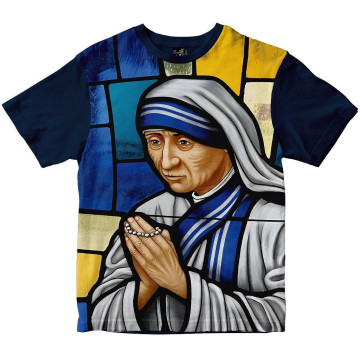 Camiseta Santa Madre Teresa Rainha do Brasil