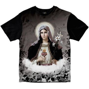 Camiseta Imaculado Coração de Maria Rainha do Brasil