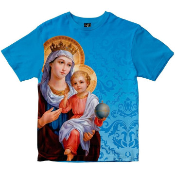 Camiseta  N. Sra. Mãe de Deus Rainha do Brasil