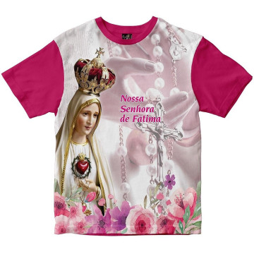 Camiseta N. Sra. de Fátima Rainha do Brasil