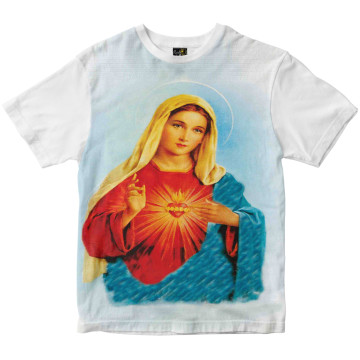 Camiseta Sagrado Coração de Maria Rainha do Brasil