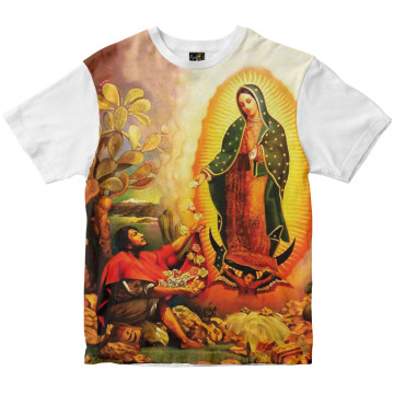 Camiseta Nossa Senhora Senhora de Guadalupe Rainha do Brasil