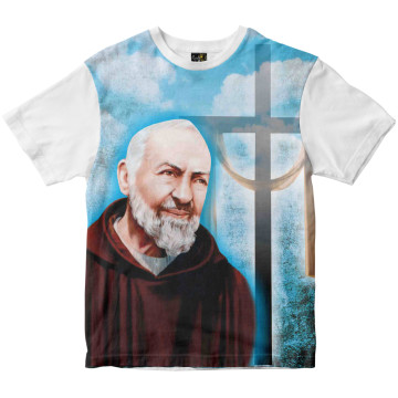 Camiseta São Padre Pio Rainha do Brasil