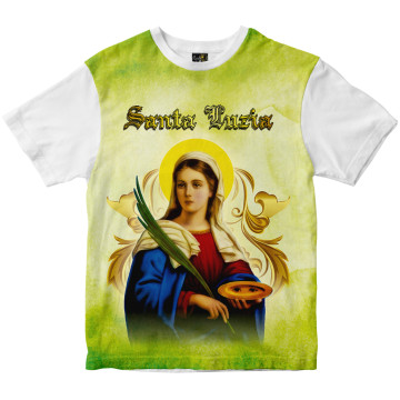 Camiseta Santa Luzia Rainha do Brasil