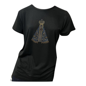 Blusa Feminina Nossa Senhora Aparecida Rainha do Brasil