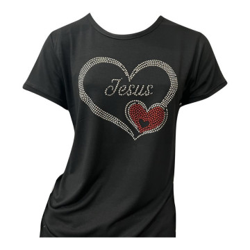 Blusa Feminina Jesus Rainha do Brasil