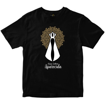 Camiseta Nossa Senhora Aparecida Rainha do Brasil