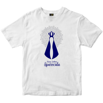 Camiseta Nossa Senhora Aparecida Rainha do Brasil