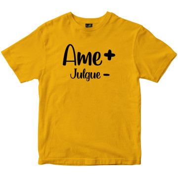 Camiseta Ame + Julgue Menos Rainha do Brasil