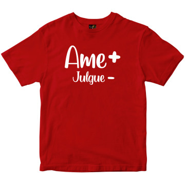 Camiseta Ame + Julgue Menos Rainha do Brasil