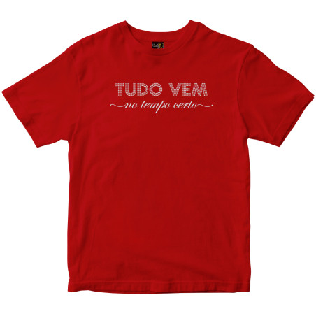 Camiseta Tudo vem no tempo Rainha do Brasil