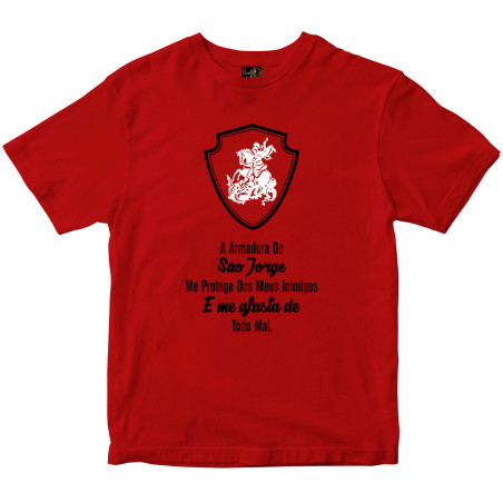 Camiseta Armadura de São Jorge Rainha do Brasil