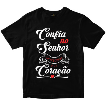 Camiseta Confia no Senhor Rainha do Brasil