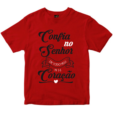 Camiseta Confia no Senhor Rainha do Brasil