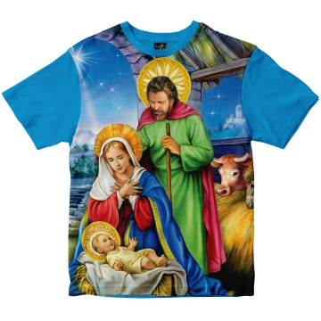 Camiseta Natal Sagrada...