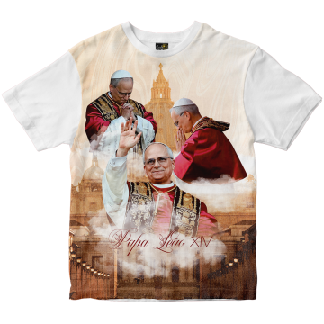 Camiseta Papa Leão XIV...