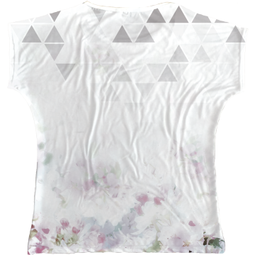 Blusa Feminina bata Santa Rita Rainha do Brasil