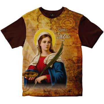 Camiseta Santa Luzia Rainha do Brasil