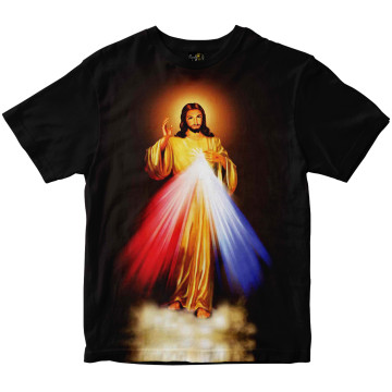 Camiseta Jesus Misericordioso Rainha do Brasil