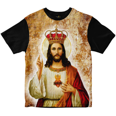 Camiseta Cristo Rei Rainha do Brasil