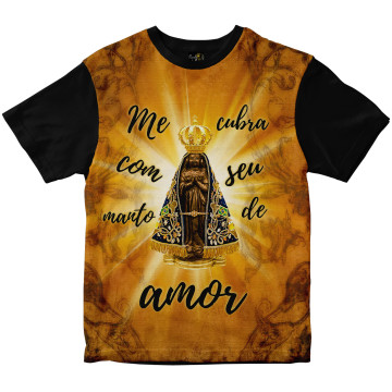 Camiseta Nossa Senhora Aparecida Rainha do Brasil