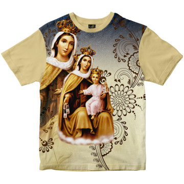 Camiseta Nossa Senhora do Carmo Rainha do Brasil