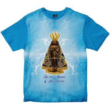 Camiseta Nossa Senhora Aparecida Rainha do Brasil