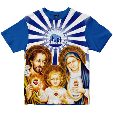 Camiseta Pastoral Familiar Rainha do Brasil