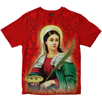 Camiseta Santa Luzia Rainha do Brasil