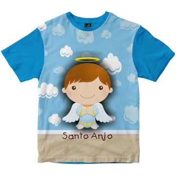 Camiseta Anjo da Guarda masculina Rainha do Brasil