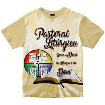 Camiseta Pastoral Litúrgica Rainha do Brasil