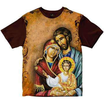 Camiseta Sagrada Família Rainha do Brasil