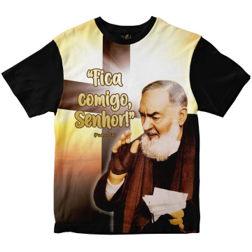 Camiseta São Padre Pio Rainha do Brasil