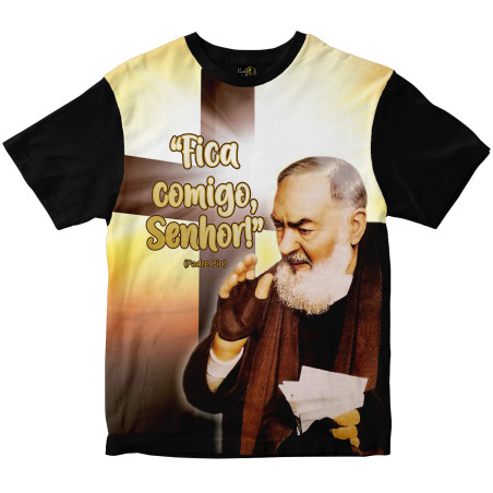 Camiseta São Padre Pio Rainha do Brasil