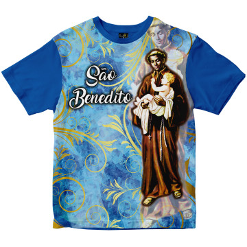 Camiseta São Benedito Rainha do Brasil